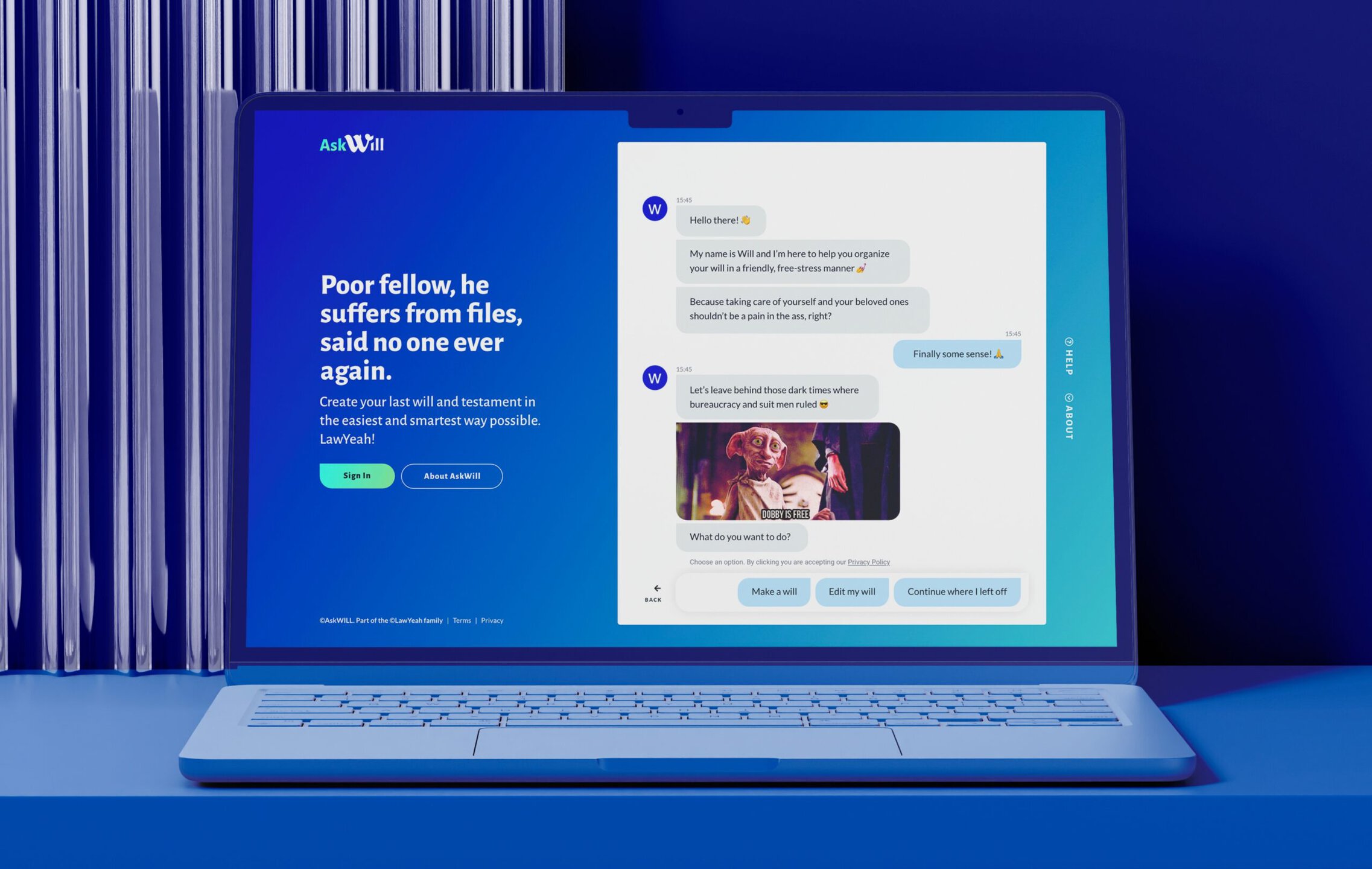 AskWill Conversational UX