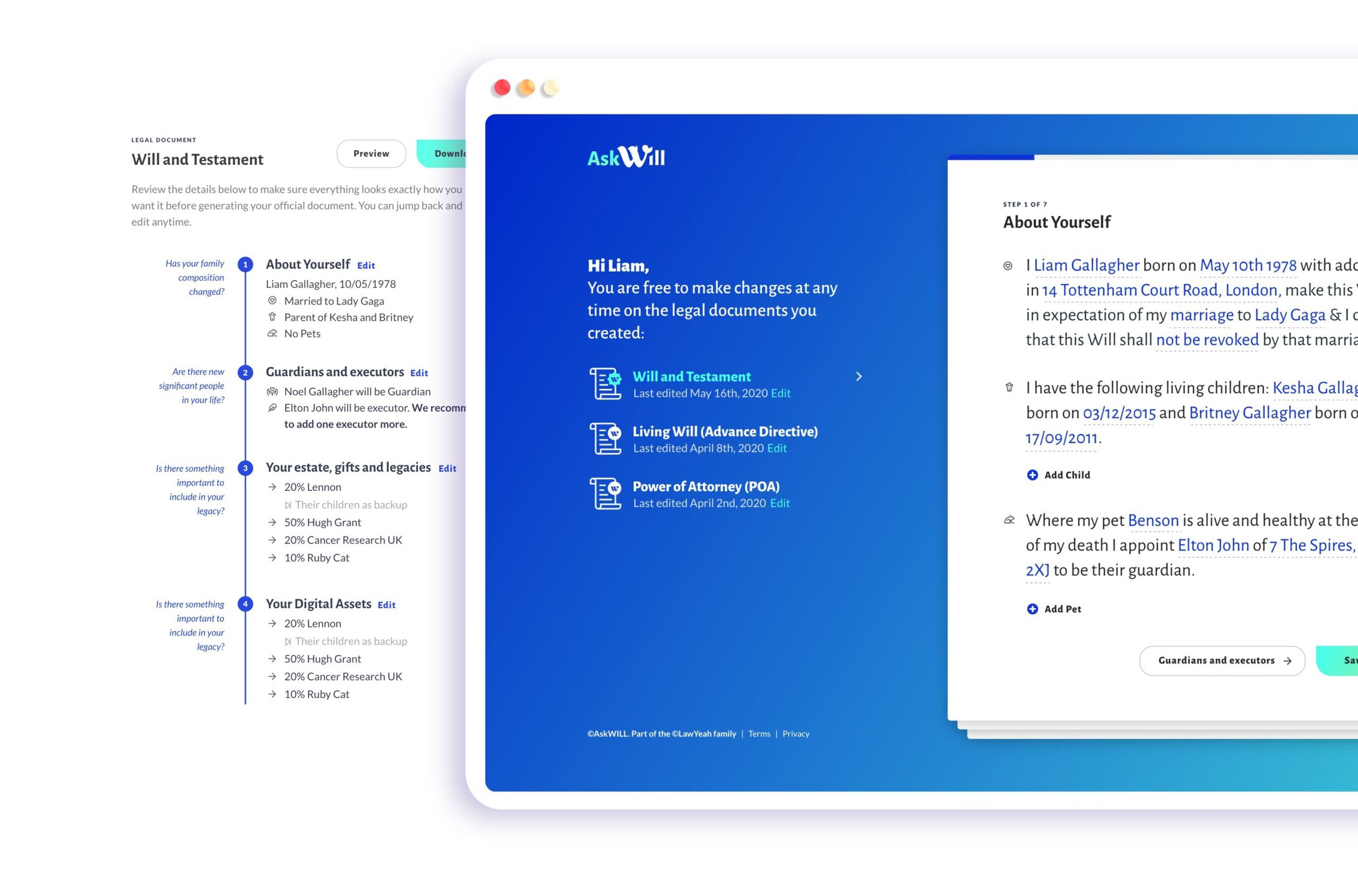 AskWill UX UI Design